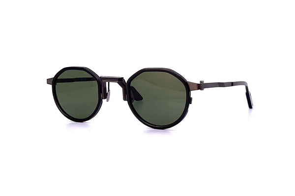 CM01V Black With Green Lenses