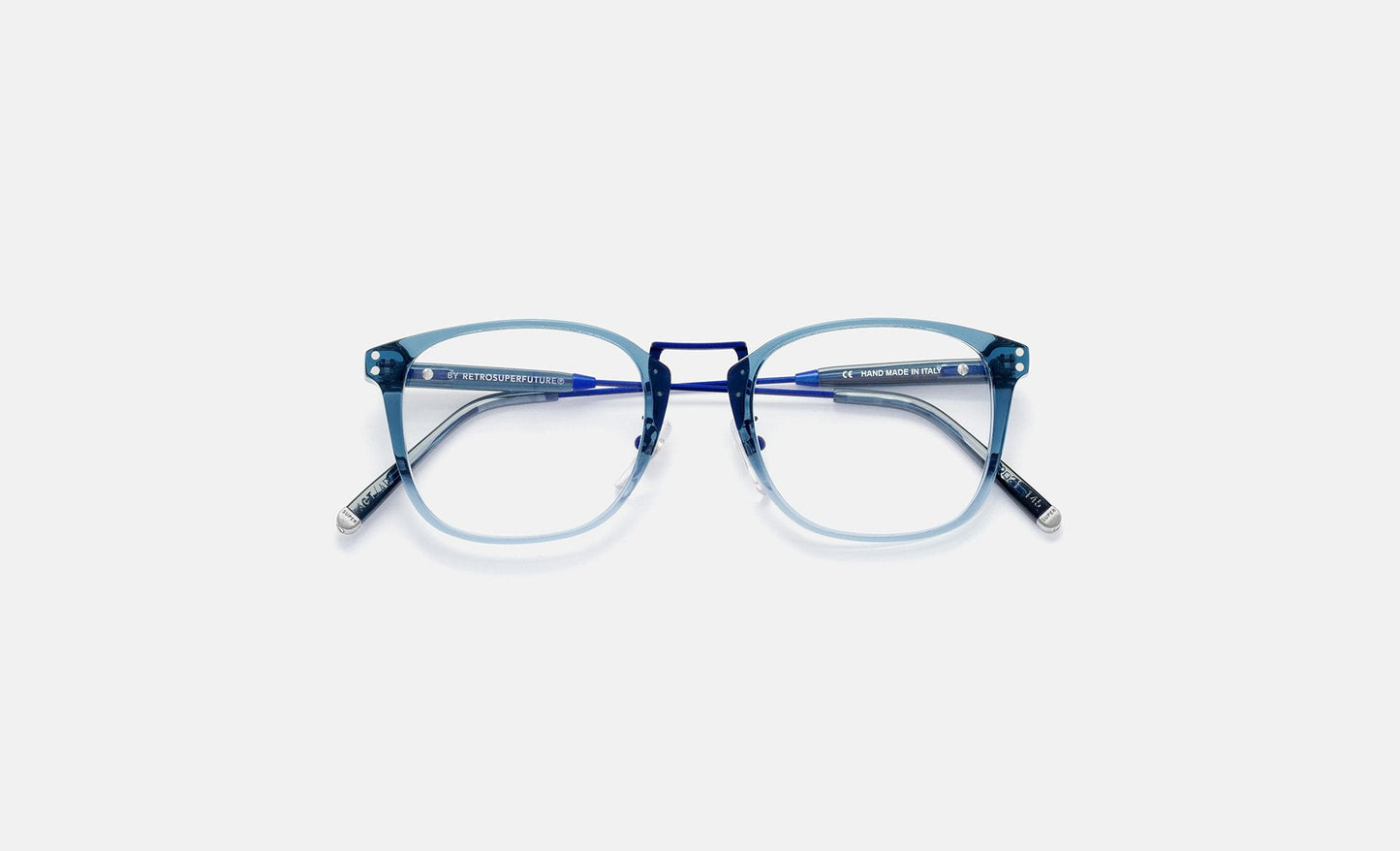 numero 44 blue faded