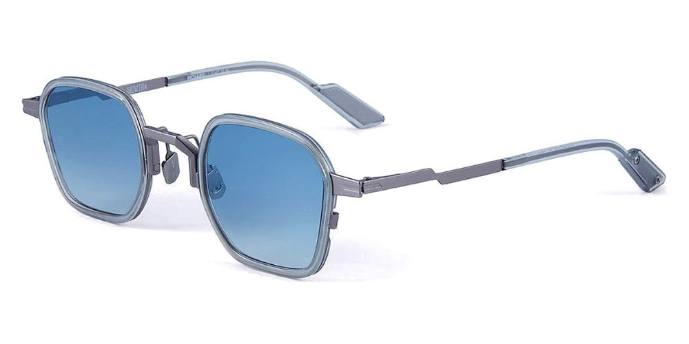 Richard Gun Crystal Black With Grad Grey Lenses