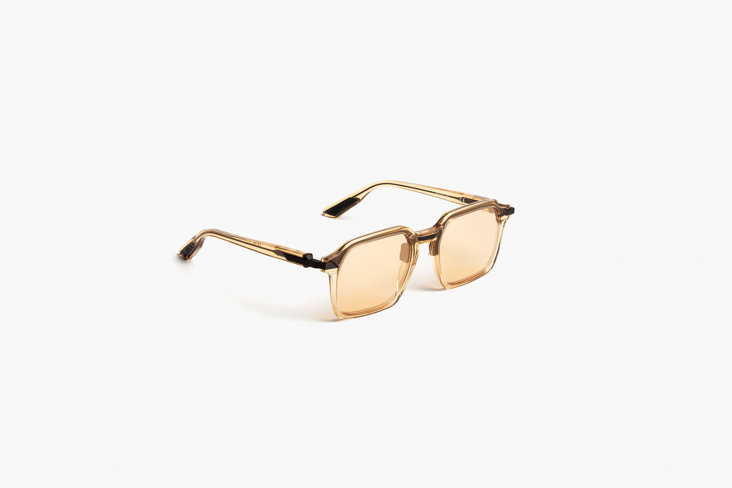 AC02 Whiskey With Flash Rose Gold Lenses