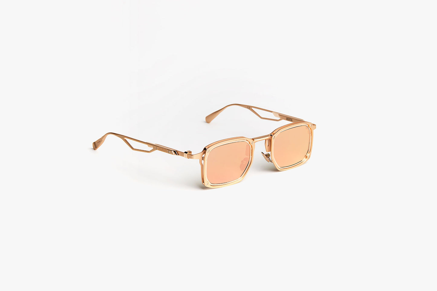 Trinitas 02 C3 Rose Gold Mirror Gold Lenses
