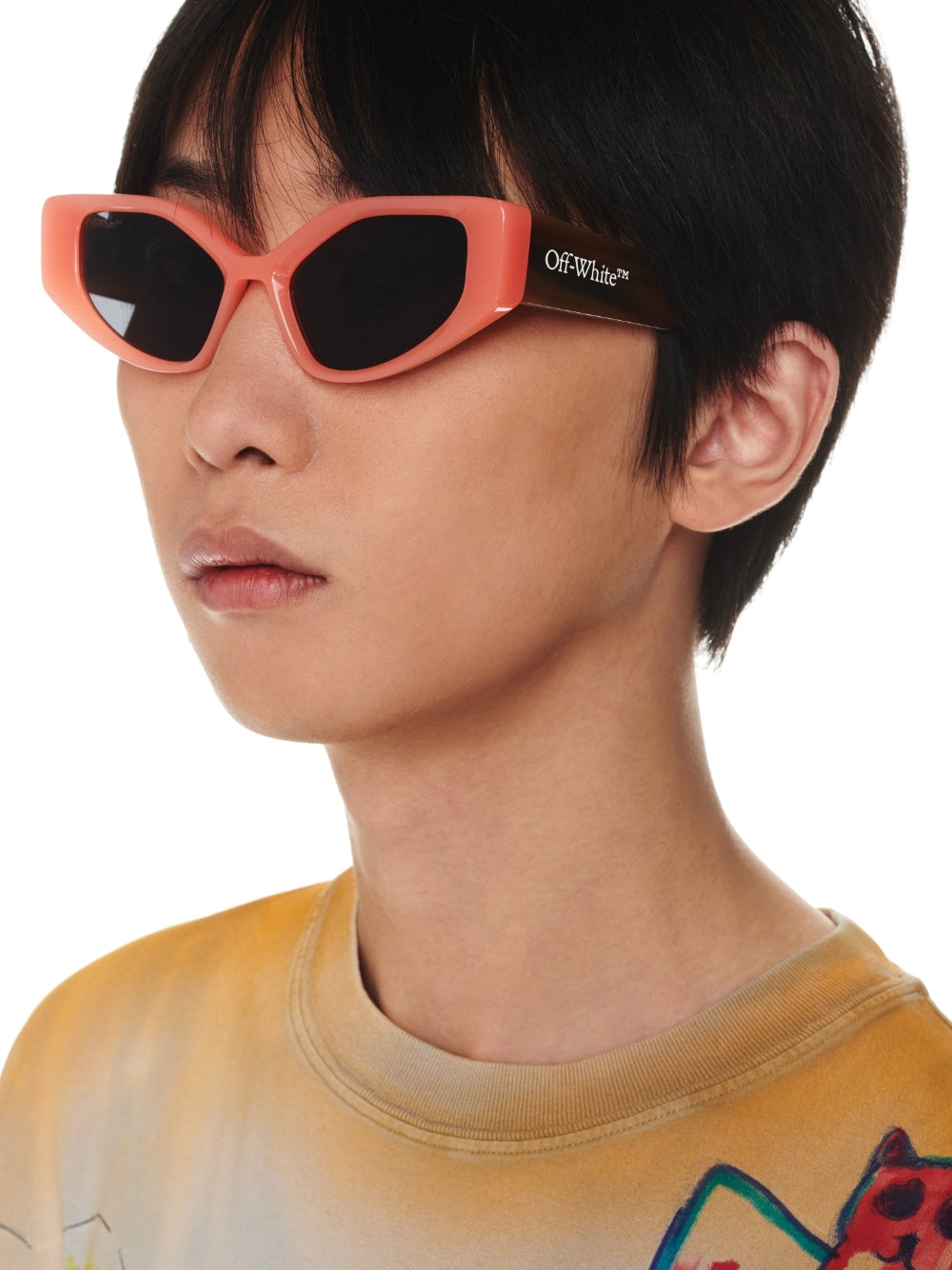 Memphis  Orange Dark Grey