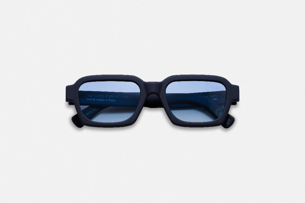 Caro Black Matte/Blue