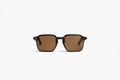 AC02 Black With Flash Brown Lenses