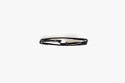 AC02 Black With Flash Brown Lenses