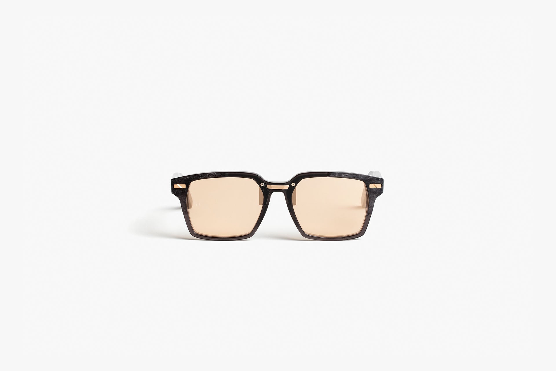 AS01 Black Rose Gold with Light Gold Lenses