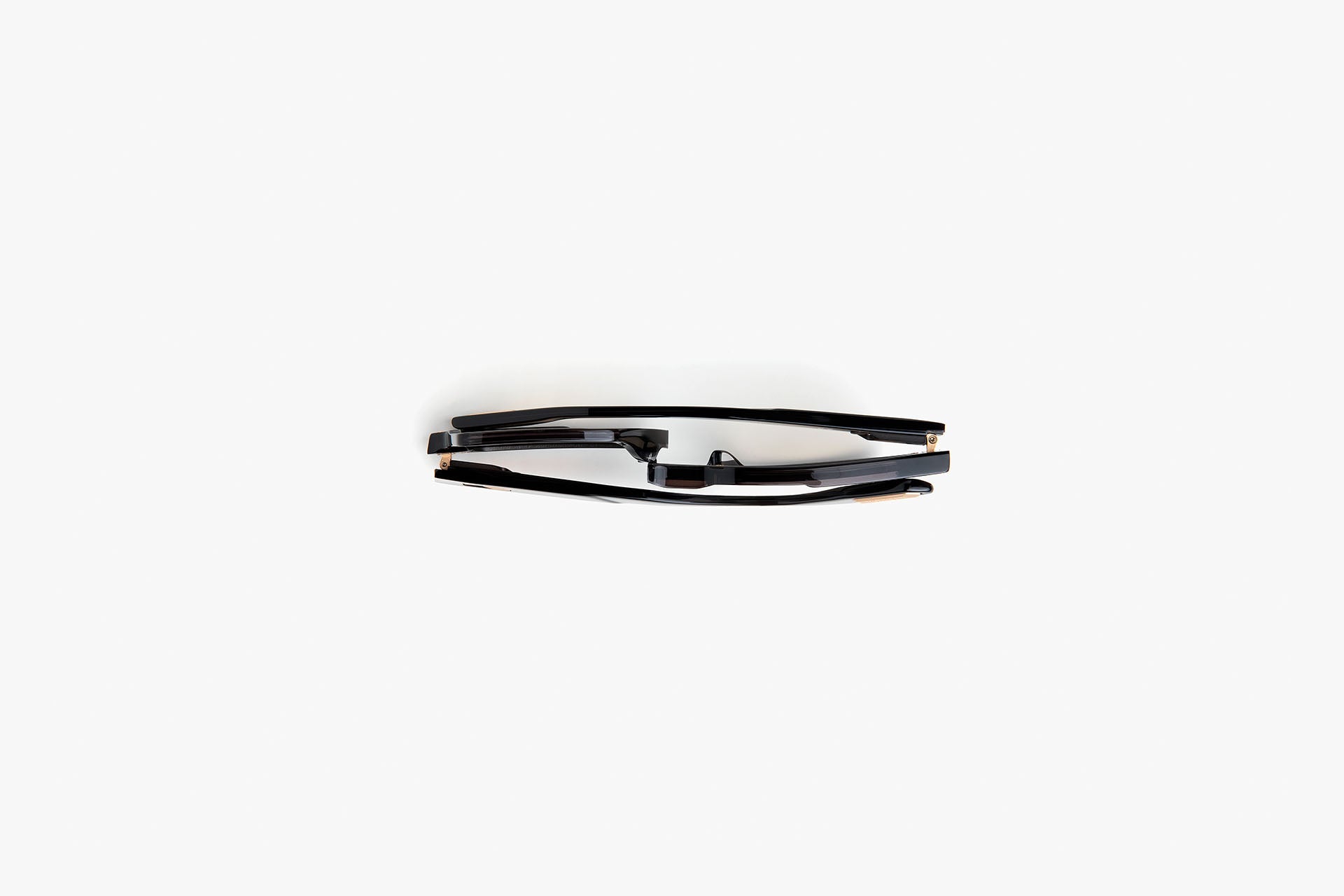 AS01 Black Rose Gold with Light Gold Lenses