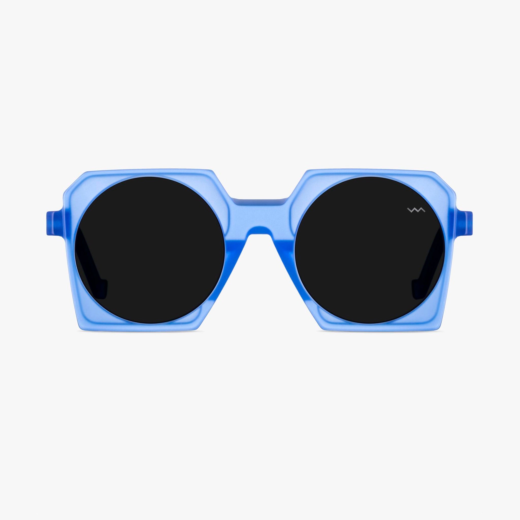 BL0037 CRYSTAL BLUE MATTE SI FL HI BLACK