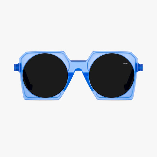 BL0037 CRYSTAL BLUE MATTE SI FL HI BLACK