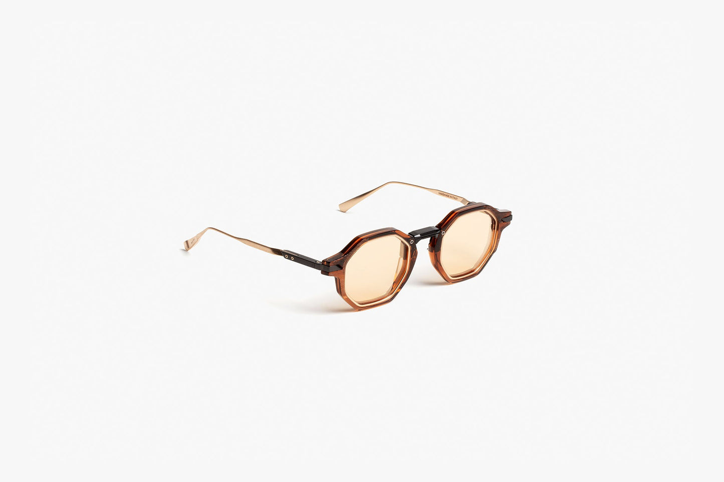 Climax 04-C1 Crystal Light Br. w/Light Gold Lenses