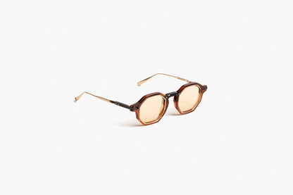 Climax 04-C1 Crystal Light Br. w/Light Gold Lenses