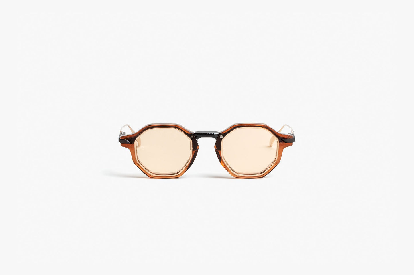 Climax 04-C1 Crystal Light Br. w/Light Gold Lenses