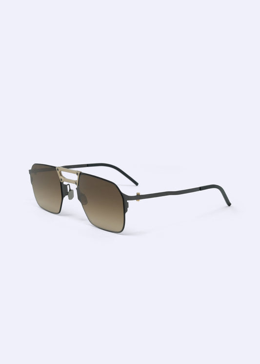 Joe Rose Gold With Gradient Brown Lenses