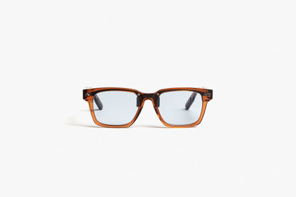 Momentum 05-C2 Crystal Light Brown w/ Blue Lenses