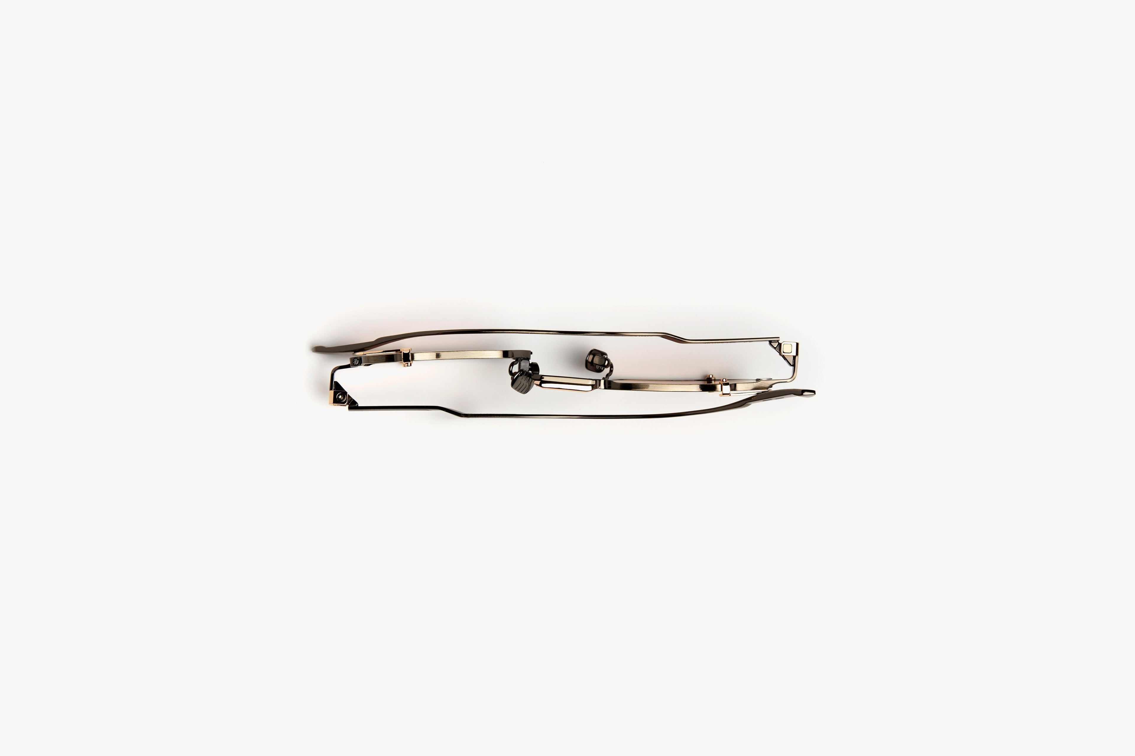 Tectum 02-C2 Antique Gun/RoseGold with Pink Lenses