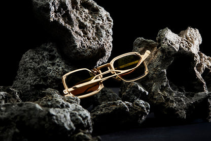Trinitas 02 C3 Rose Gold Mirror Gold Lenses