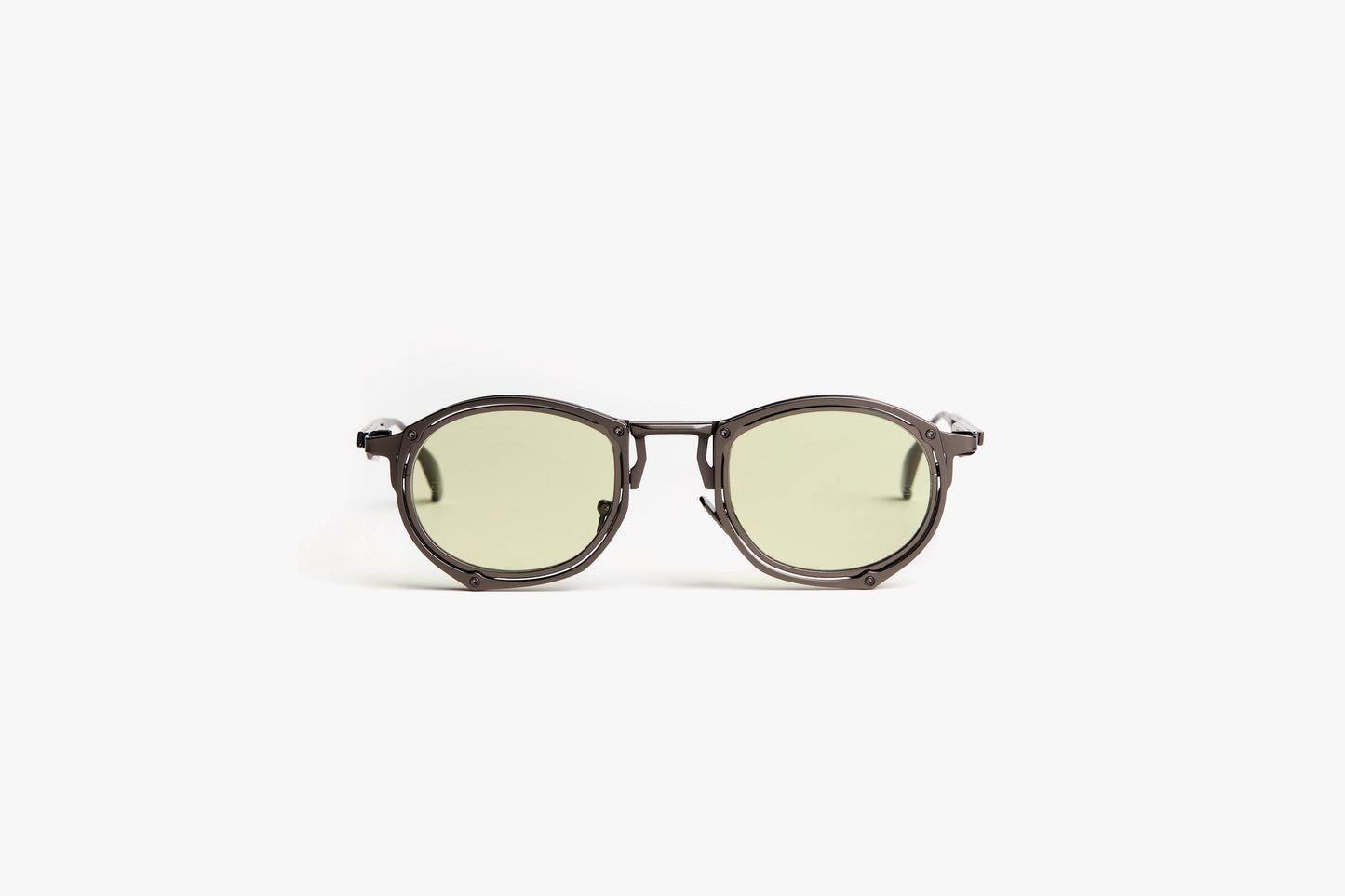 Trinitas 03-C1 Gun Metal with Light Green Lenses