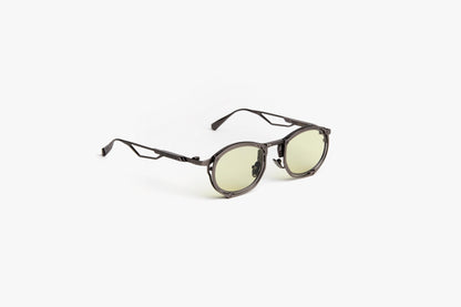 Trinitas 03-C1 Gun Metal with Light Green Lenses